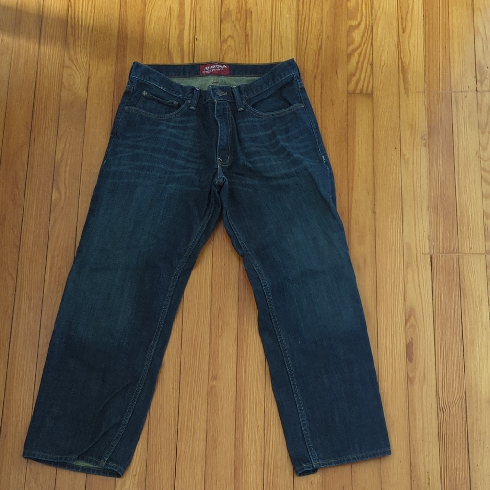 Arizona Jean Company Blue Relaxed Jeans